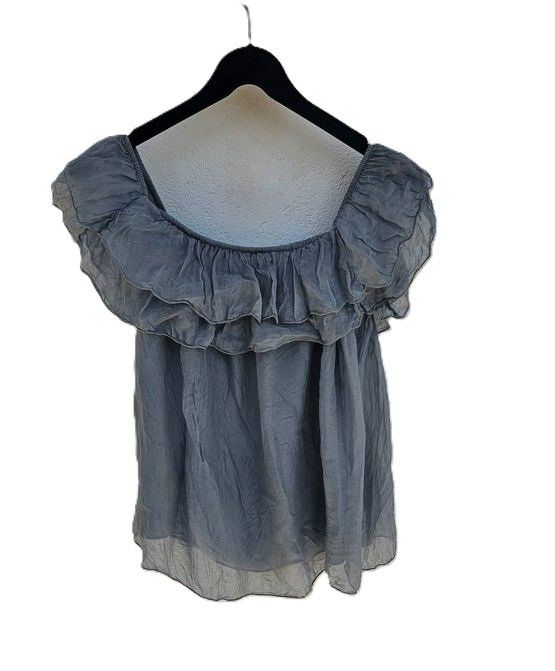 T-shirt: KING KONG OVERSIZE Boho Shirt ca. Gr. M mit 40% Seide – Usato da Füllinsdorf venduto da Sunnebliemli7 3