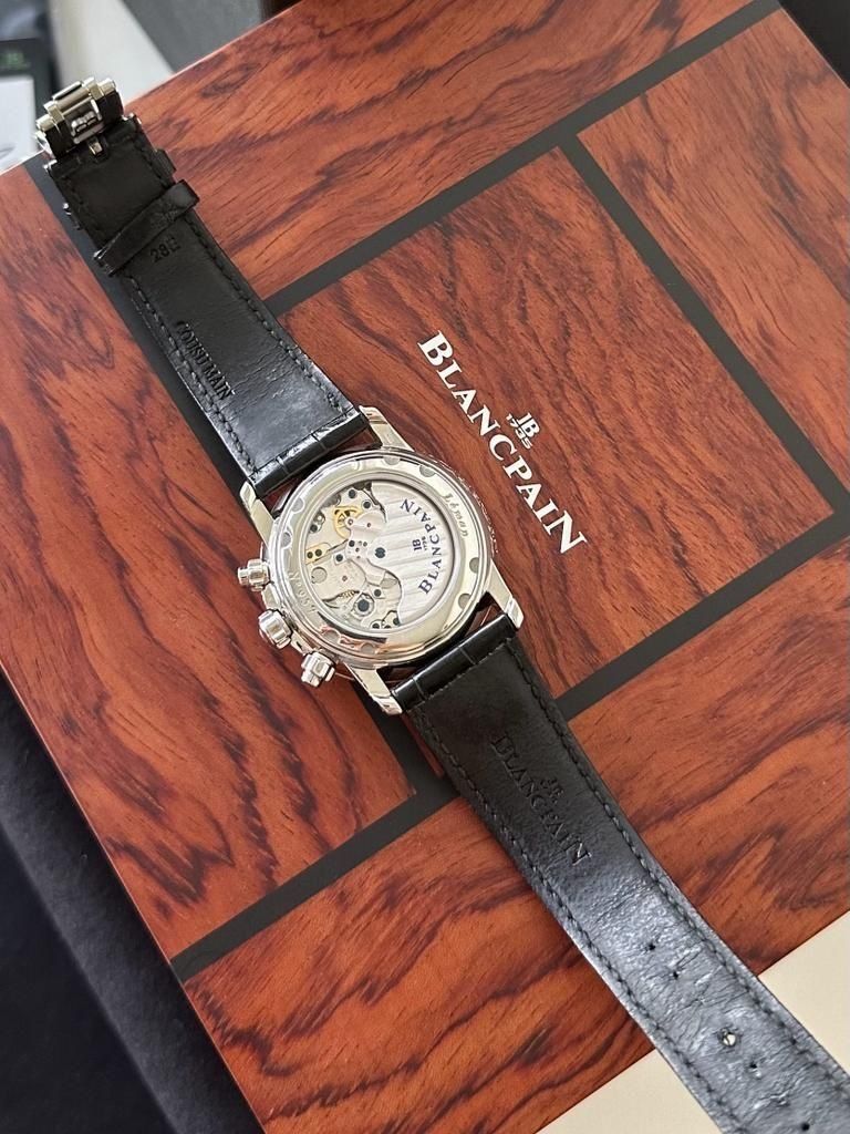 Blancpain Orologi: Blancpain Flyback Chronograph Big Date Leman Ref. 2885F-1130 – Nuovo (secondo la descrizione) da Ueberstorf venduto da Spicher 4