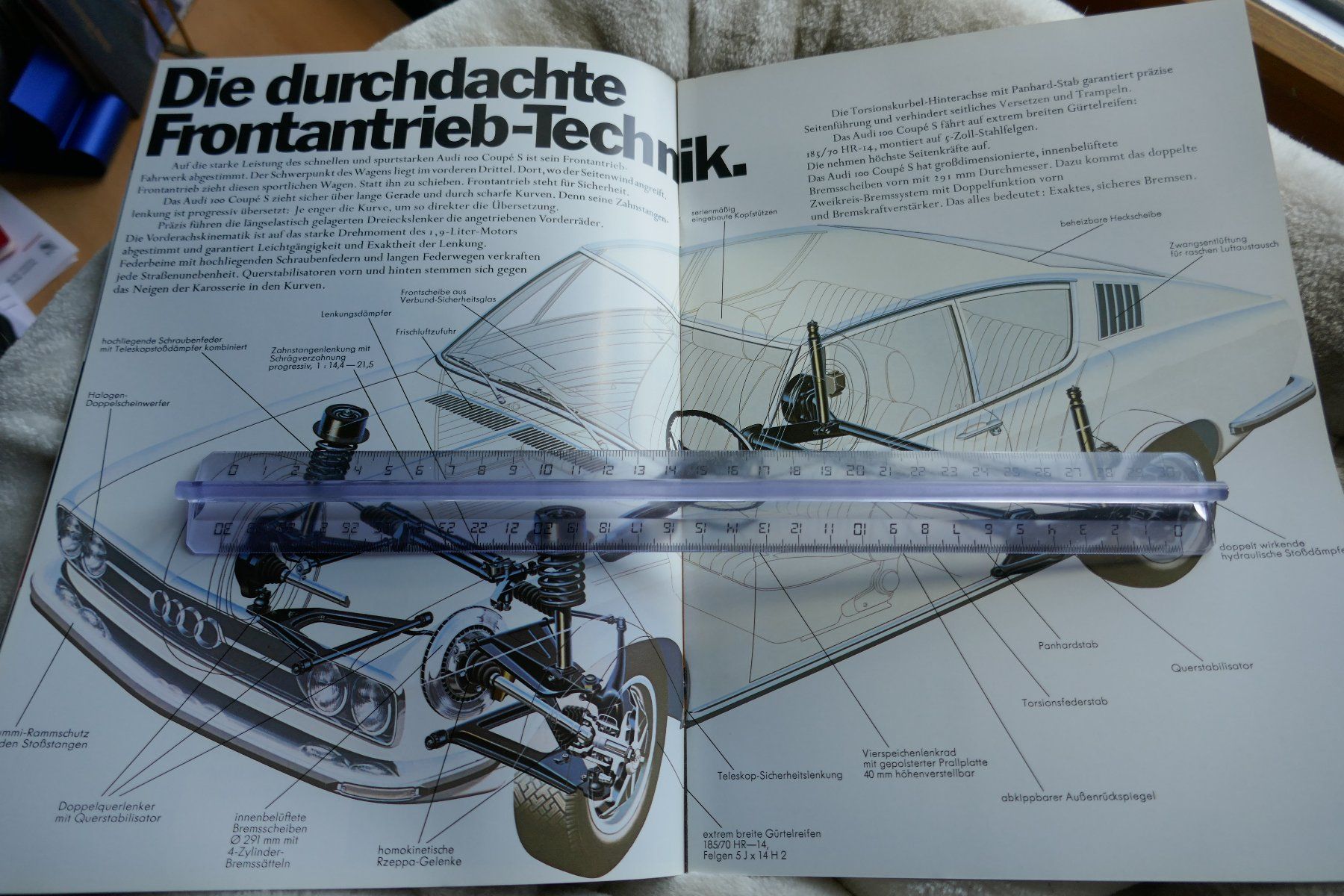 Audi Documenti: Audi  Coupè  100S,  Originalprospekt – Nuovo (secondo la descrizione) da Madiswil venduto da ML911 4