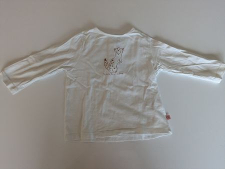 Langarmshirt von Cadet Rousselle mit Erdmännchen, Grösse 80