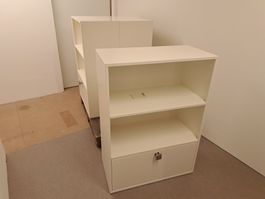 3x Bigla Metallschrank Sideboard Regal Büro/ Werkstatt