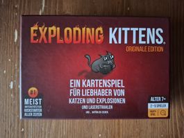 Exploding Kittens Spiel in der originalen Version