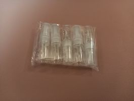 50x Nachfüllbare Sprühflasche aus Glas 2ml Flacon verre