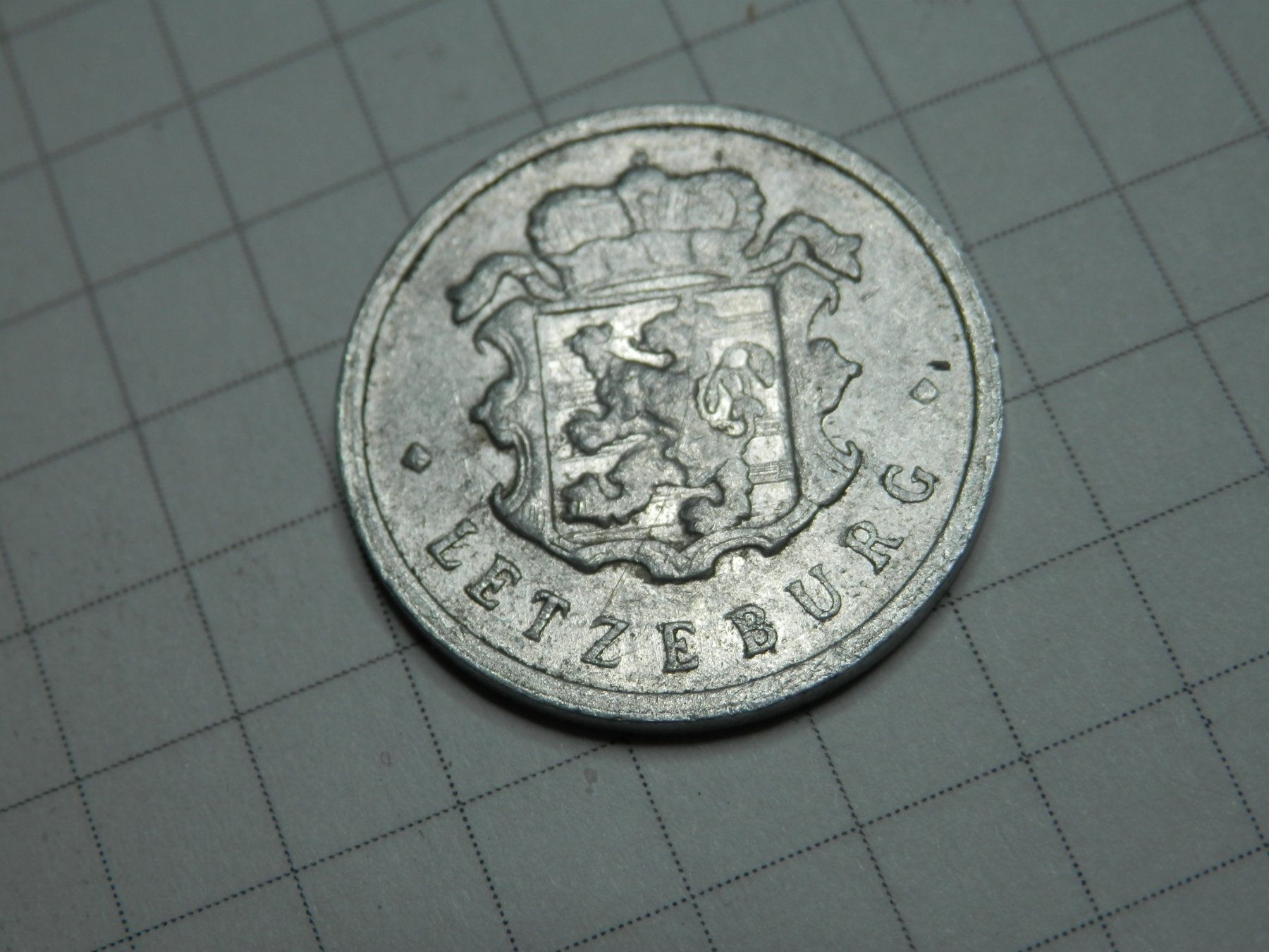 Tutti le monete: Luxemburg  25 Centime, 1954 – Usato da Weiach venduto da weiach81