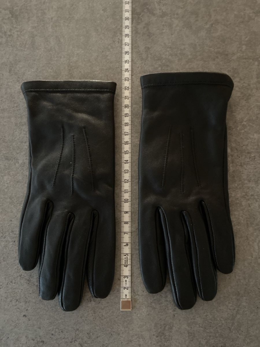 Guanti & manicotti: Damenhandschuhe Leder schwarz – Nuovo (secondo la descrizione) da Luzern venduto da higa01 2