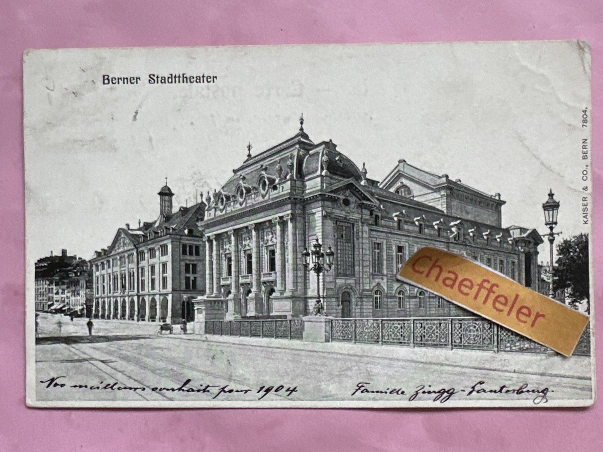 Cartes postales: 1904 Berner Stadttheater – D'occasion à Zürich par Chaeffeler