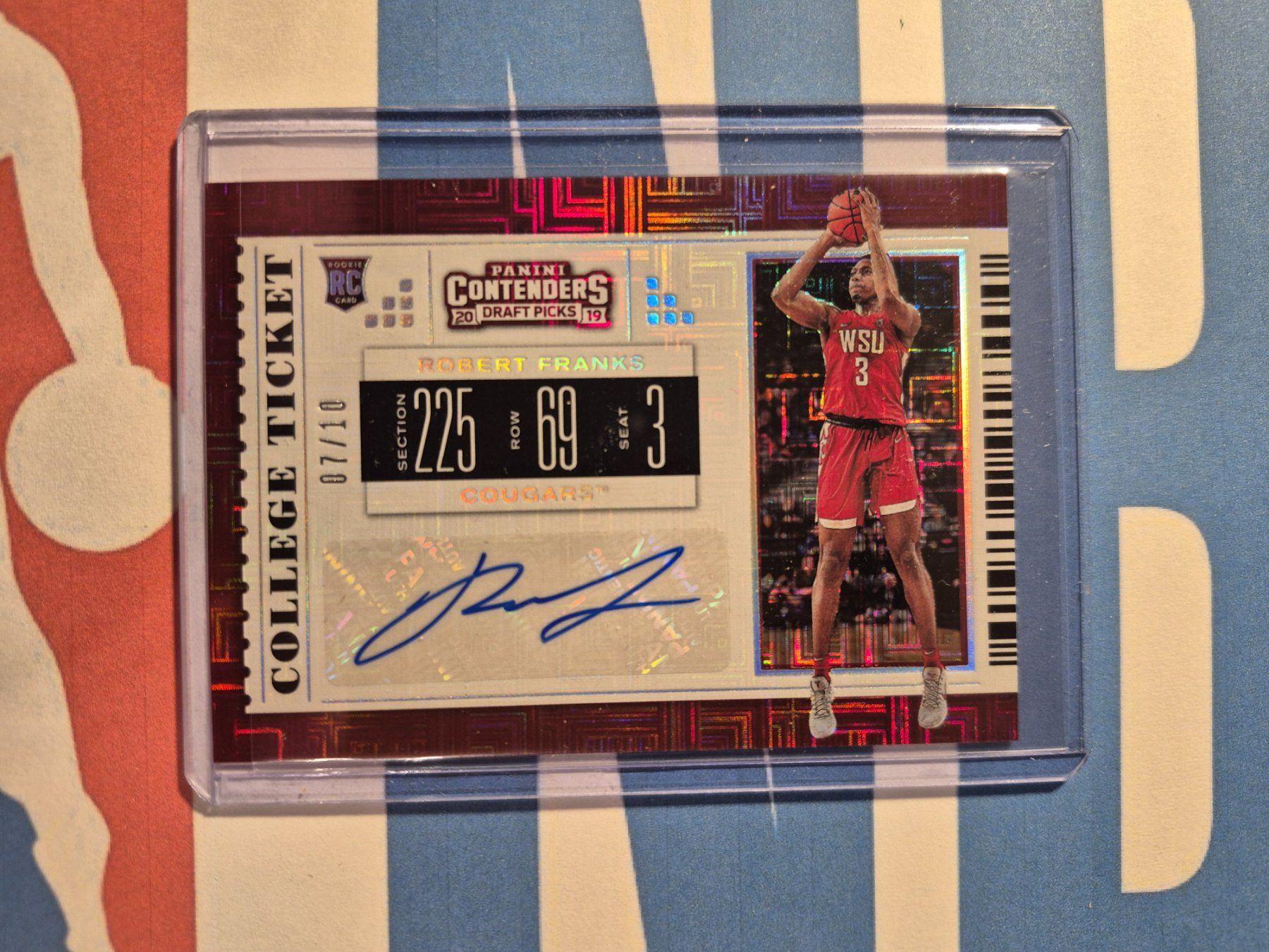 Panini Carte collezionabili: Robert Franks Cougars College Ticket 07/10 – Usato da Treiten venduto da Sauber73