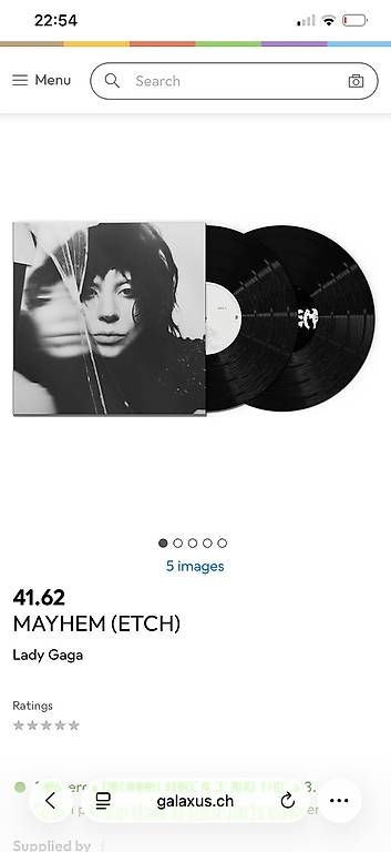 Dischi in vinile: Lady Gaga Mayhem Vinyl – Usato da Biel-Benken BL venduto da Nick_3j8