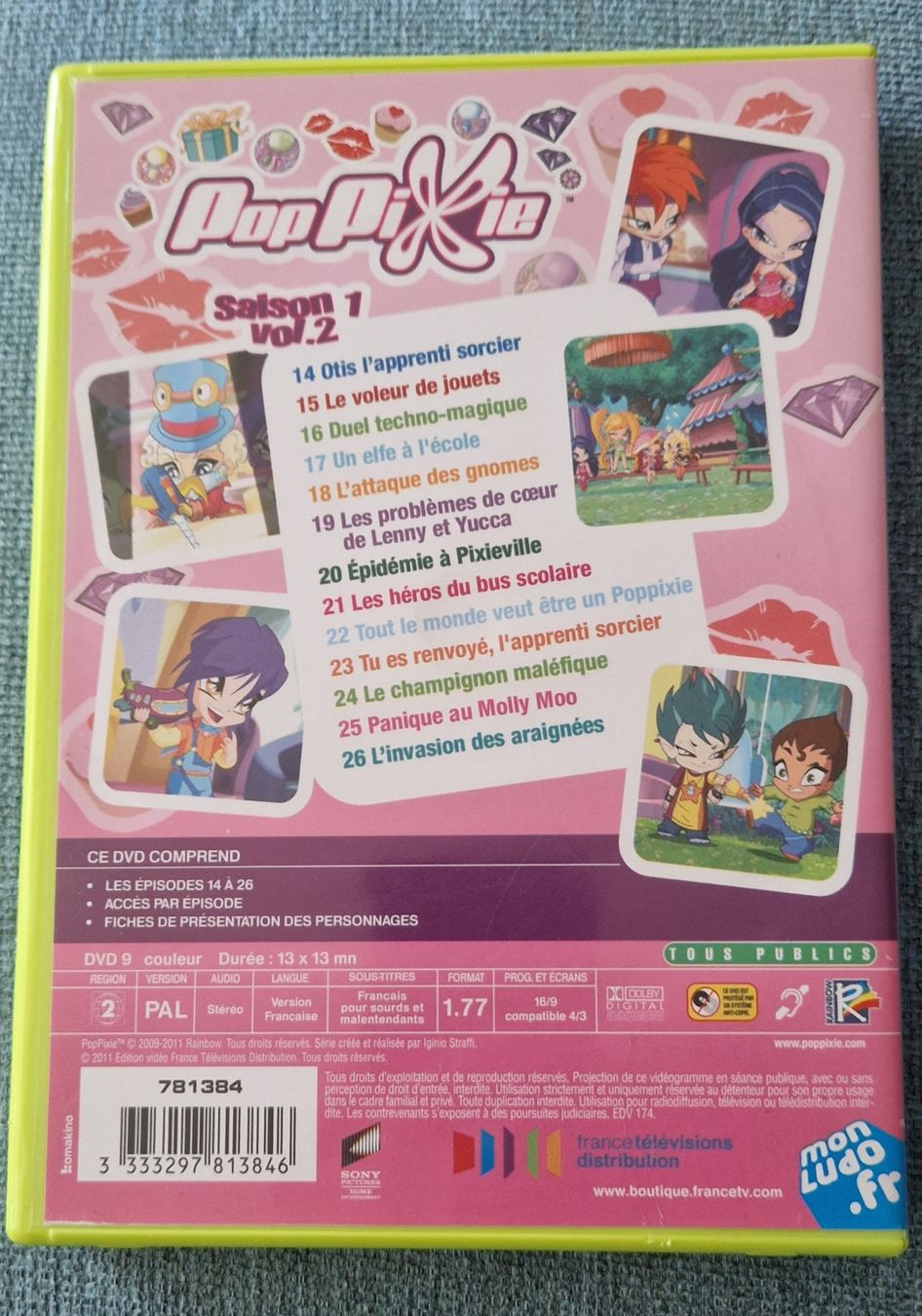 Tutti i DVDs: dvd – Usato da Couvet venduto da Pioune 1