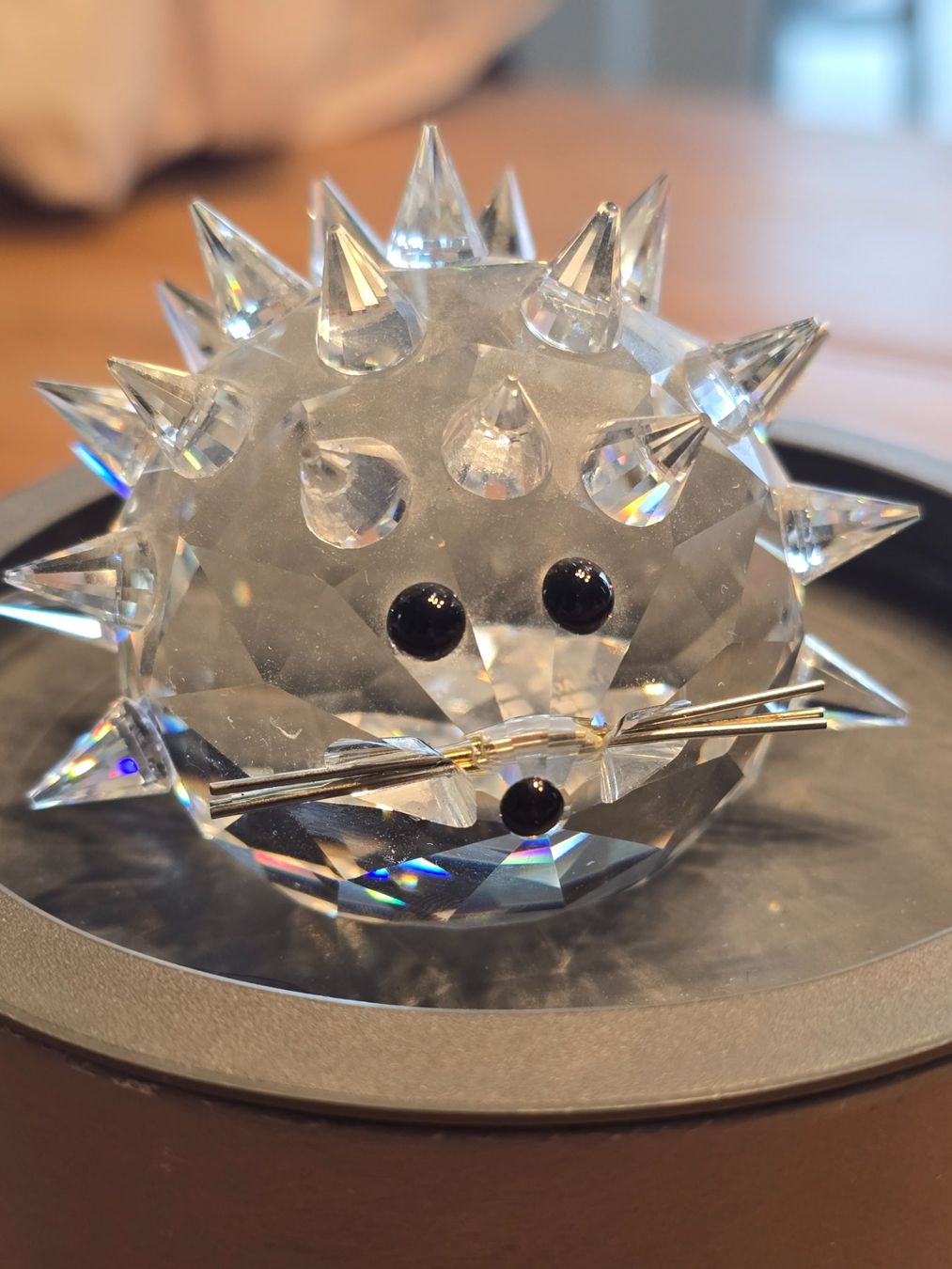 Swarovski Statuette: SWAROVSKI VINTAGE IGEL GROSS VON 1987 – Usato da Möriken AG venduto da rowyta 2