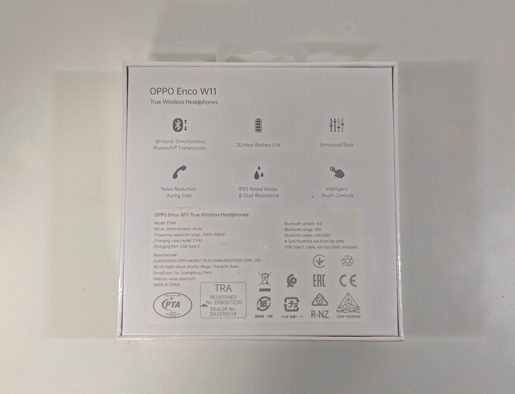 Oppo Cuffie: OPPO Enco W11 - True Wireless Kopfhörer, Neu & OVP – Nuovo e nell'imballaggio originale da Ehrendingen venduto da Rocky985 1