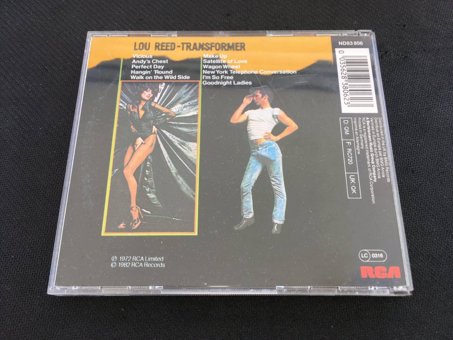 CDs: Lou Reed - Transformer -CD- – Gebraucht aus St.Gallen von MedienJoe 2