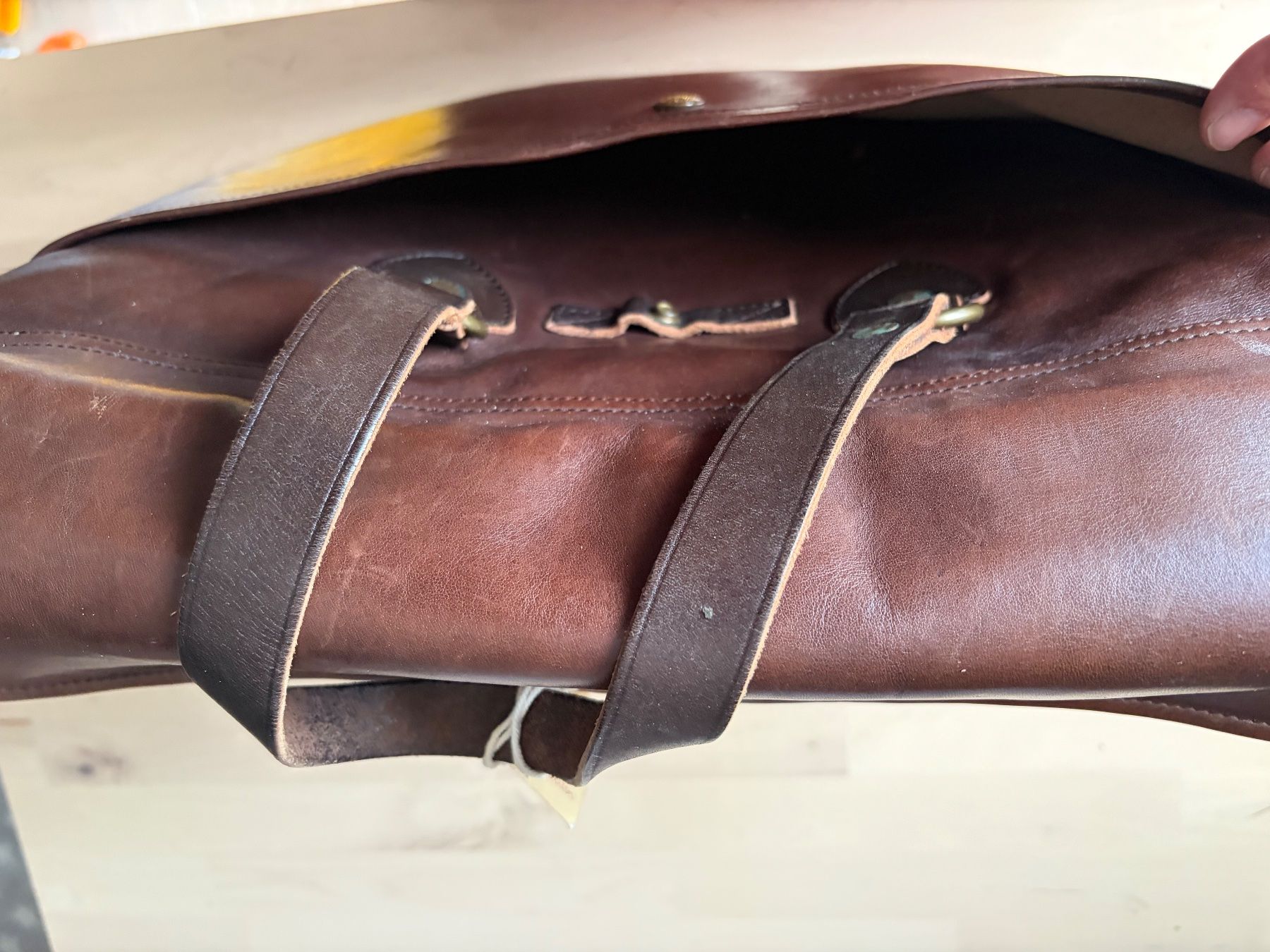Valigie & Borse: porte-documents RRL - Ralph Lauren - cuir vachette – Usato da Givrins venduto da Nicolux01 8