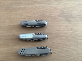 3 gut erhaltene Sollinger Messer
