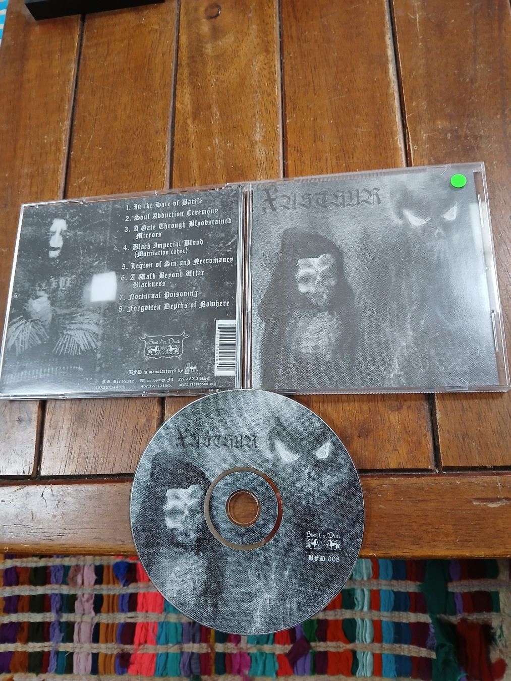 CD: xasthur- nocturnal... – Usato da St-Cergue venduto da VeganWarrior