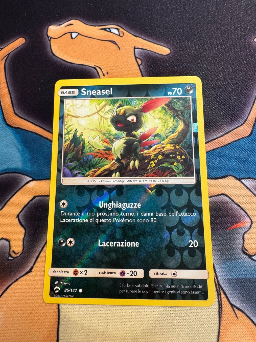 Pokémon Cartes à collectionner: Sneasel (BUS 85) - Reverse Holo - Burning Shadows – Neuf (Voir description) à Bülach par Pfrenzel