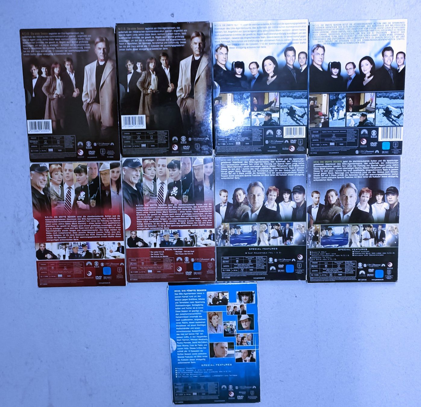 Tutti i DVDs: NCIS Staffel 1-5 – Usato da Köniz venduto da Filmzone 1