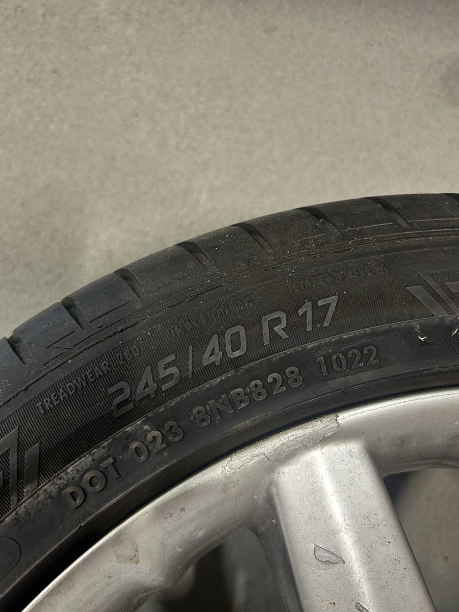 Pneumatici & Ruote complete: Mercedes Räder 245/40/R17  – Usato da Zufikon venduto da dar_6cwb 5