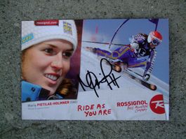MARIA PIETILAE-HOLMNER  (SWE) AUTOGRAMMKARTE