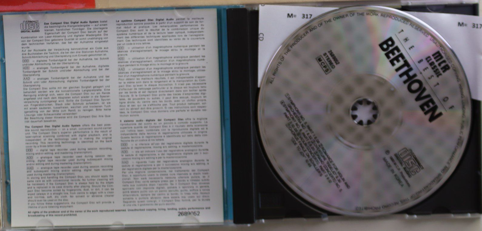 CDs: The Best of Beethoven – Gebraucht aus Luzern von CONTENTI 1