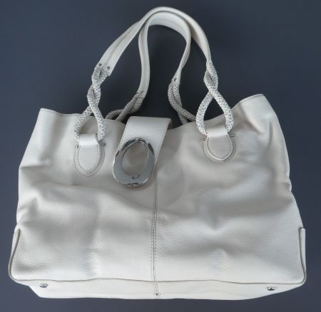 Handtasche OROTON cremfarbig