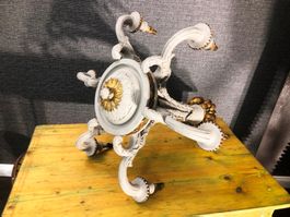 Tolle Lampe, antik, Holz Vergoldet  Toller Antiker Kronleuch