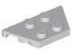 Lego Light Bluish Gray Wedge, Plate 2 x 4 22 Stück