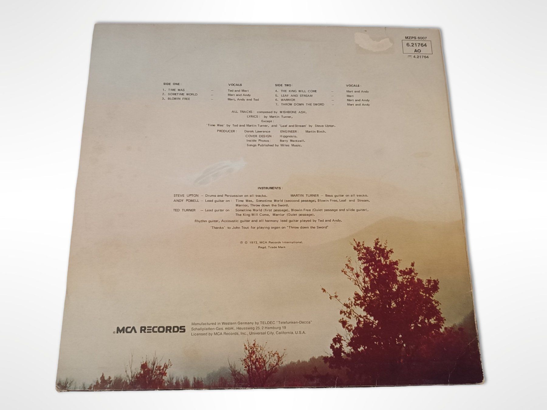 Dischi in vinile: Vinyl Wishbone Ash - Argus – Usato da Suhr venduto da Restwert_Suhr 1