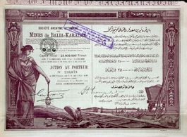 Mines de Balia-Karaidin, Constantinople - 1923