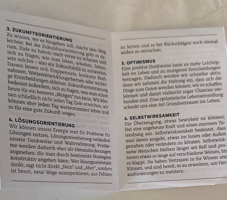 Libri: "Gestärkt durchs Leben gehen" Impulskarten – Usato da Schaffhausen venduto da -sterntaler- 2
