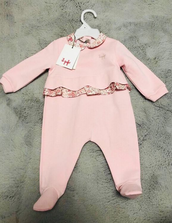 Abito a balze in tulle rosa - NEONATA E BEBÈ 0-36 - Il Gufo