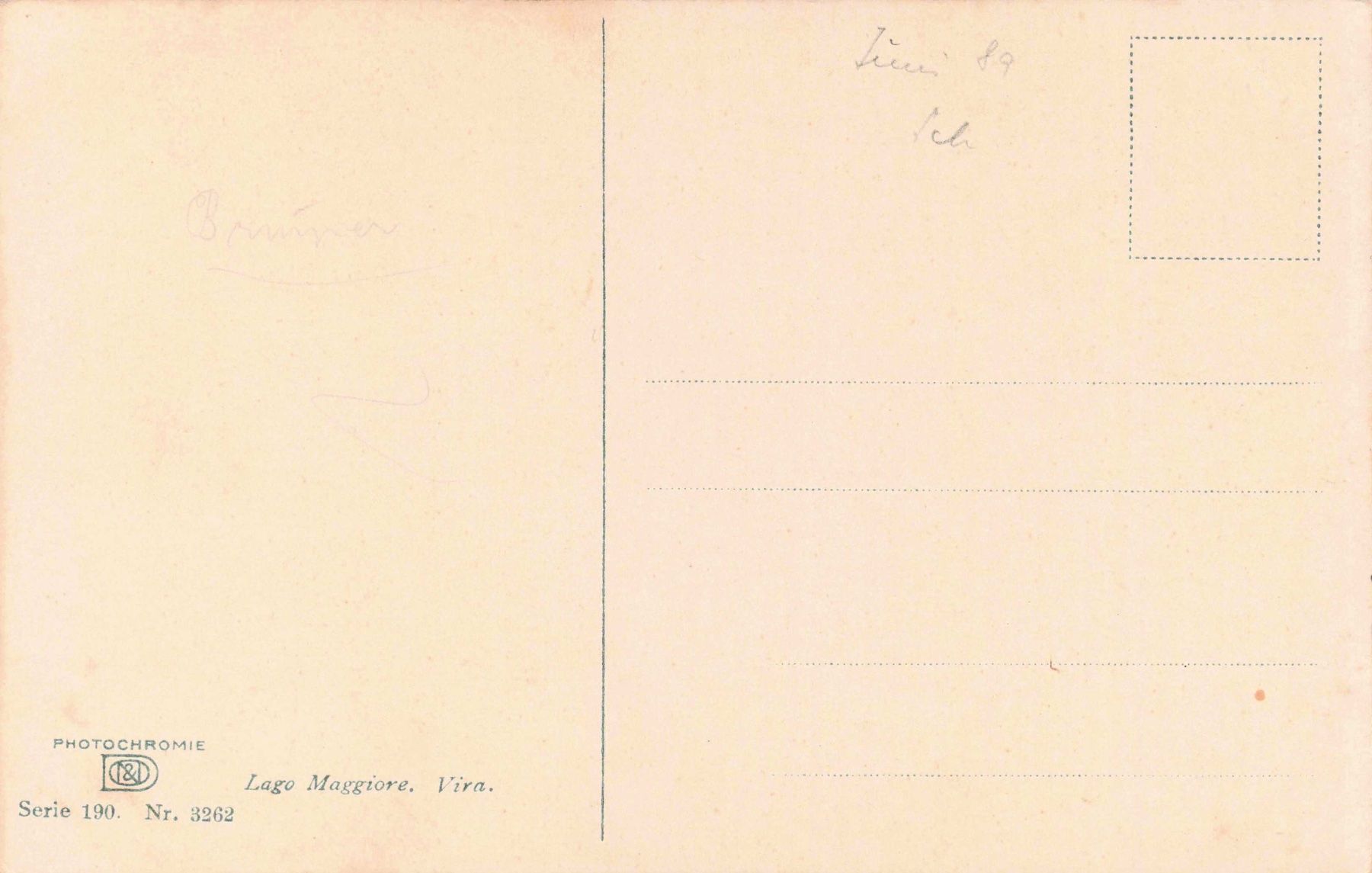 Cartoline postali: Vira Gambarogno – Usato da Biasca venduto da Blenio71 1