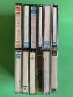 Lot 12 cassettes audio vintage diverses marques et artistes