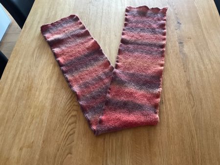 Handgestrickter Schal ca. 1.50 m