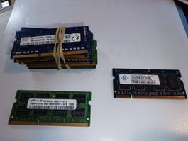 1 stk von 10 stk ddr 3 notebook ram a 2 giga