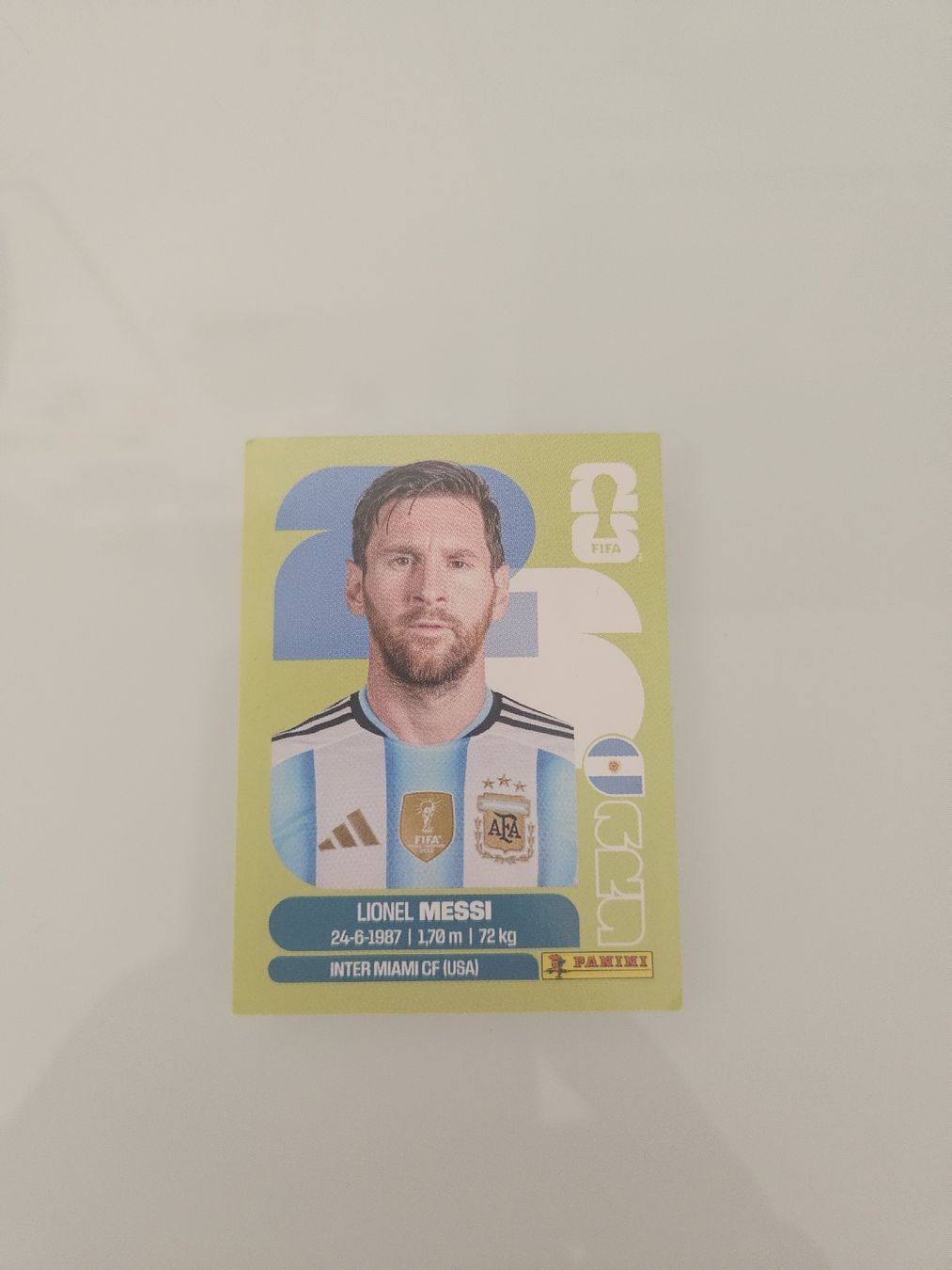 Panini Carte collezionabili: Panini Lionel Messi ARG 17 – Nuovo (secondo la descrizione) da Emmenbrücke venduto da TopGato
