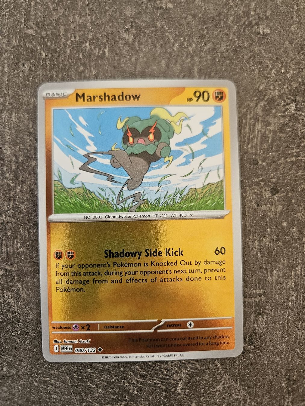 Pokémon Carte collezionabili: Marshadow MEG EN 080/132 – Nuovo (secondo la descrizione) da Aarau venduto da san_pb85