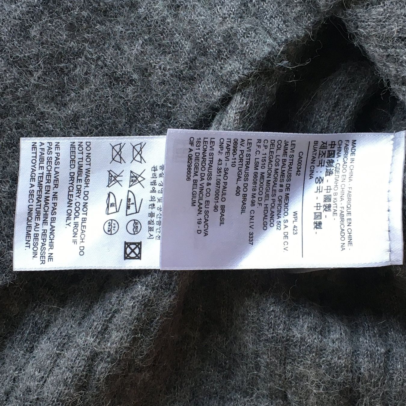 Levi's Maglioni & Felpe: Pull Levis Grey Women S – Usato da Genève venduto da ang_7j7j 3