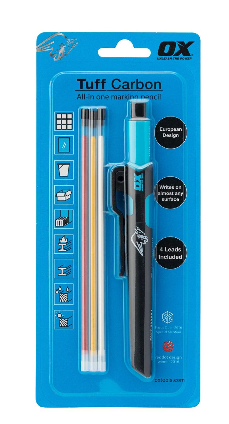 Penna & Evidenziatori: OX TUFF CARBON MARKIERSTIFT im Vorteilspaket – Nuovo e nell'imballaggio originale da Volken venduto da cobrashop_tool