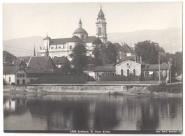 Solothurn - St. Ursus Kirche, Foto Gebrüder Wehrli