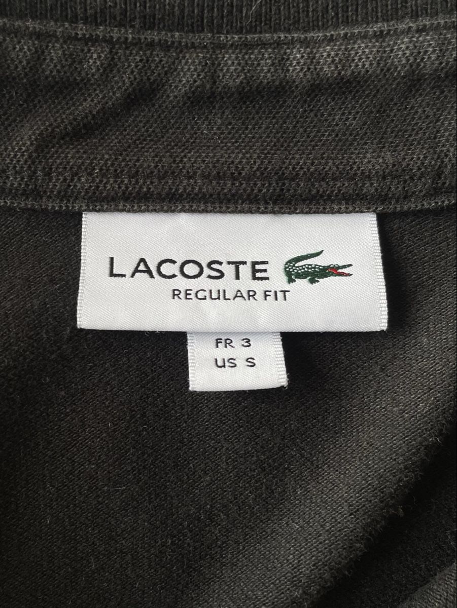 Lacoste Magliette Polo: Lacoste - full black polo - Excellent condition – Usato da Onnens VD venduto da Slyce 2