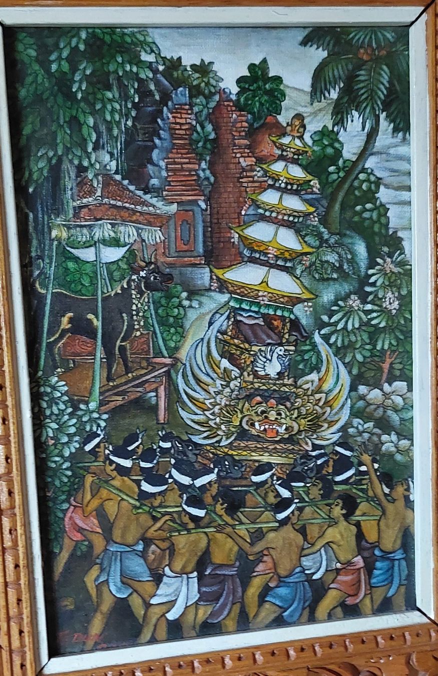 Gemälde: Bild aus Bali. Tedun Raw – Gebraucht aus Andwil TG von Wanton25 3