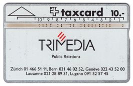 TRIMEDIA - seltene Firmen Taxcard