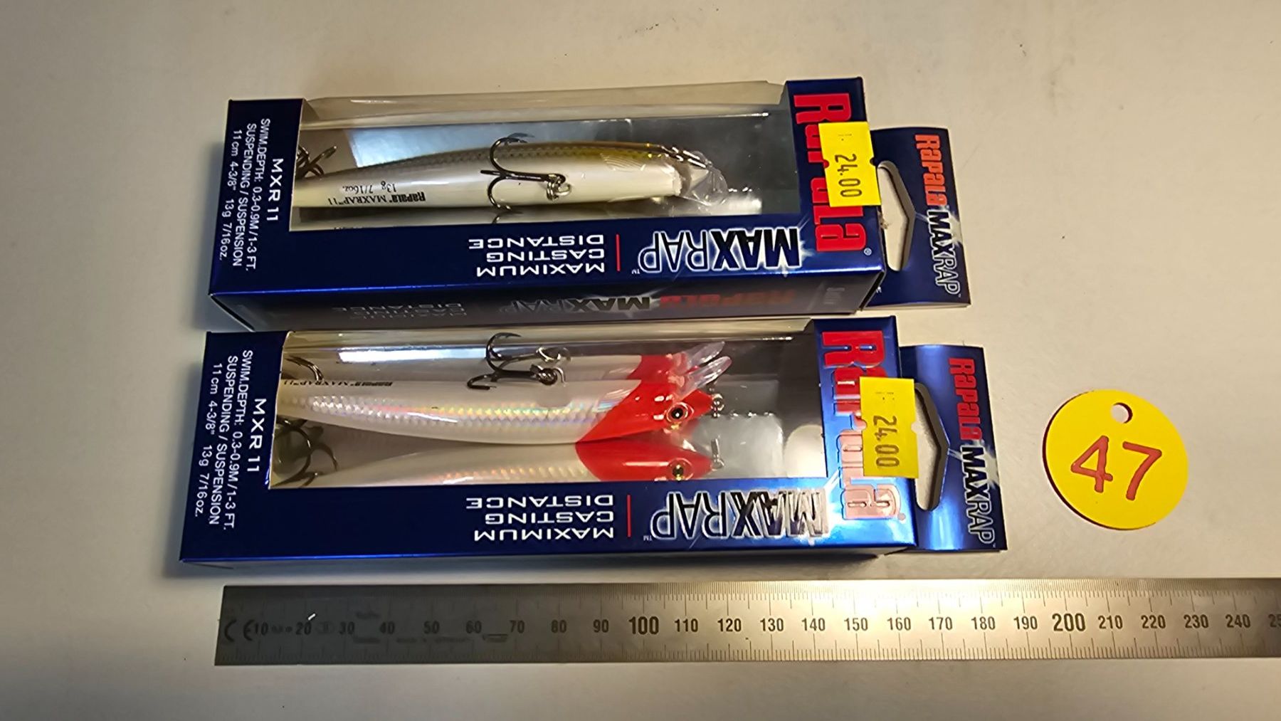 Rapala Esche: 2 Rapala Maxrap Köder, neu & OVP, Top Zustand, Max Casting – Nuovo e nell'imballaggio originale da Abtwil SG venduto da Fischerei_Artikel 1