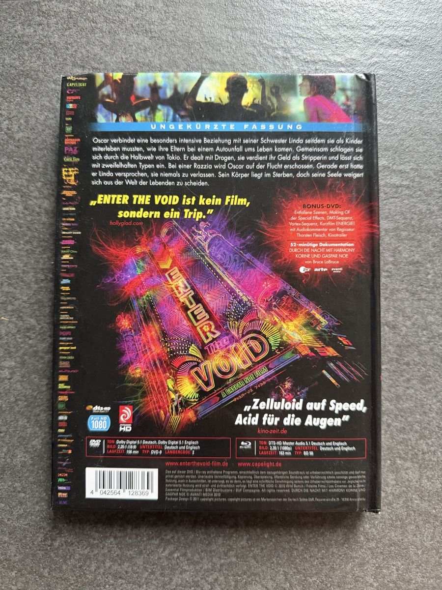 Tous les DVDs: Enter The Void Blu-ray Mediabook – D'occasion à Zürich par cENS0R 1