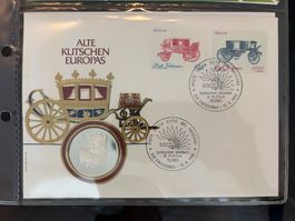 Münze Alte Kutschen Europas 1985