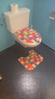 Lego Duschvorhang, badezimmer zubehör und Vorhang