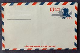 AÉROGRAMME PAR AVION JOHN F. KENNEDY USA