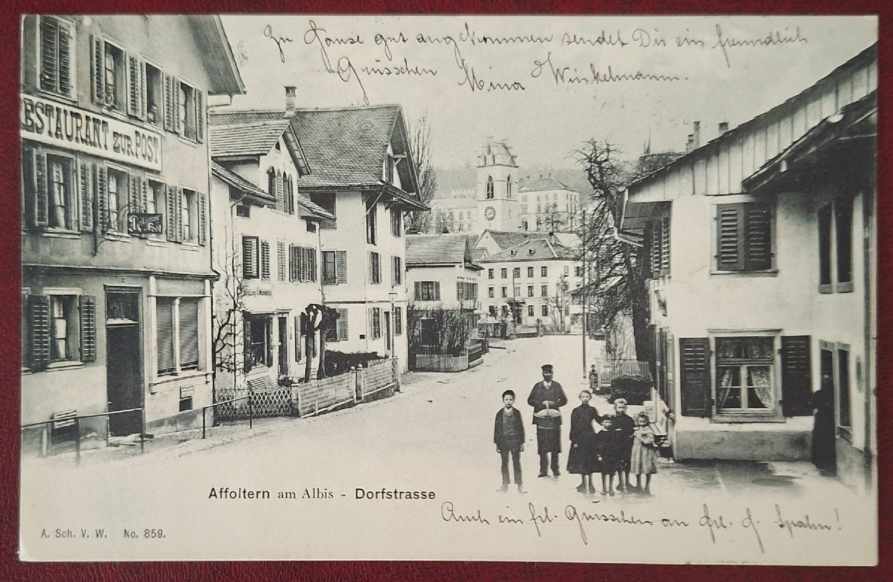 Cartoline postali: Affoltern am Albis – Usato da Affoltern am Albis venduto da Broki-Albis