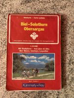 Velokarte Biel-Solothurn-Oberaargau, Kümmerly+Frey 1991